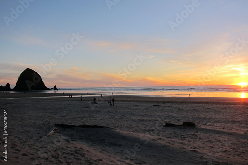 Sunset at Cannon Beach Oregon