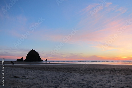 Sunset at Cannon Beach Oregon
