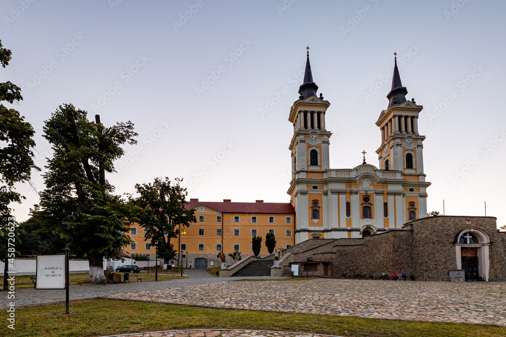 The cathedral of Maria Radna at Arad in Romania