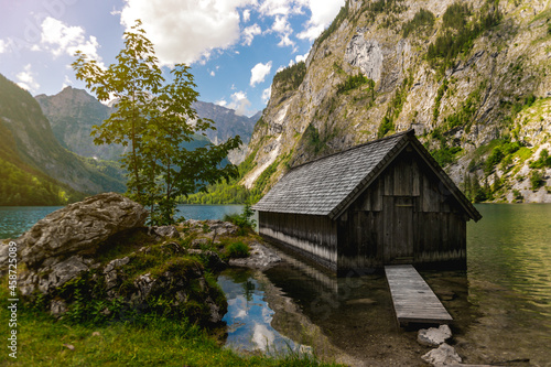 Beautiful Landscape in Bavaria, Germany called Obersee