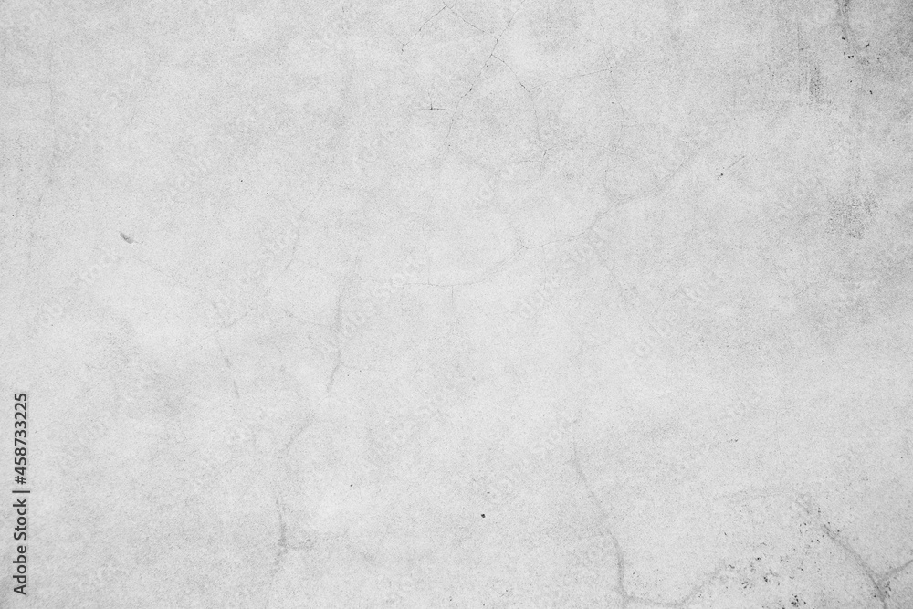 Fototapeta premium Grunge white and gray color concrete wall textured background as loft style