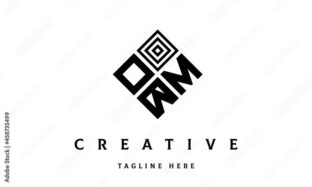 OMB rectangle three latter logo vector OMB rectangle three latter logo vector