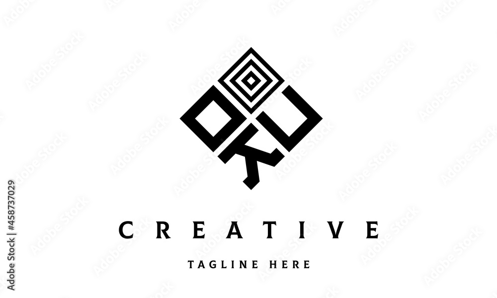 OUK rectangle three latter logo vector OUK rectangle three latter logo vector