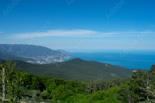 panoramic views from Mount Ai-Petri. Crimea