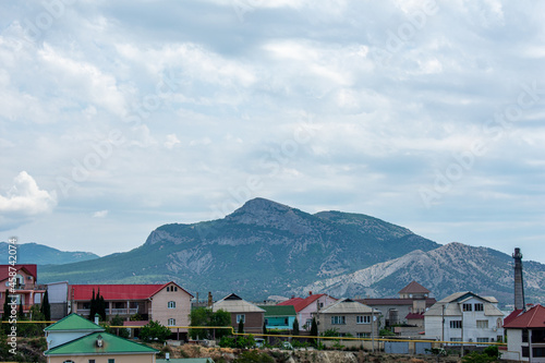 View of the mountains and the fortress. Crimea © Igor