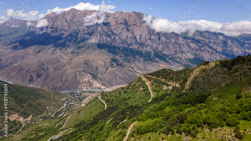 Alagir Gorge in North Ossetia  Russia