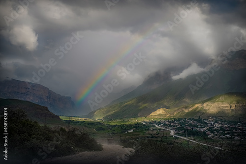 Tower Complex Vovnushki. North Caucasus. Republic of Ingushetia, Russia