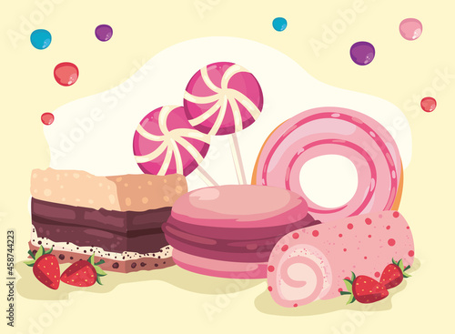 Sweet food symbos