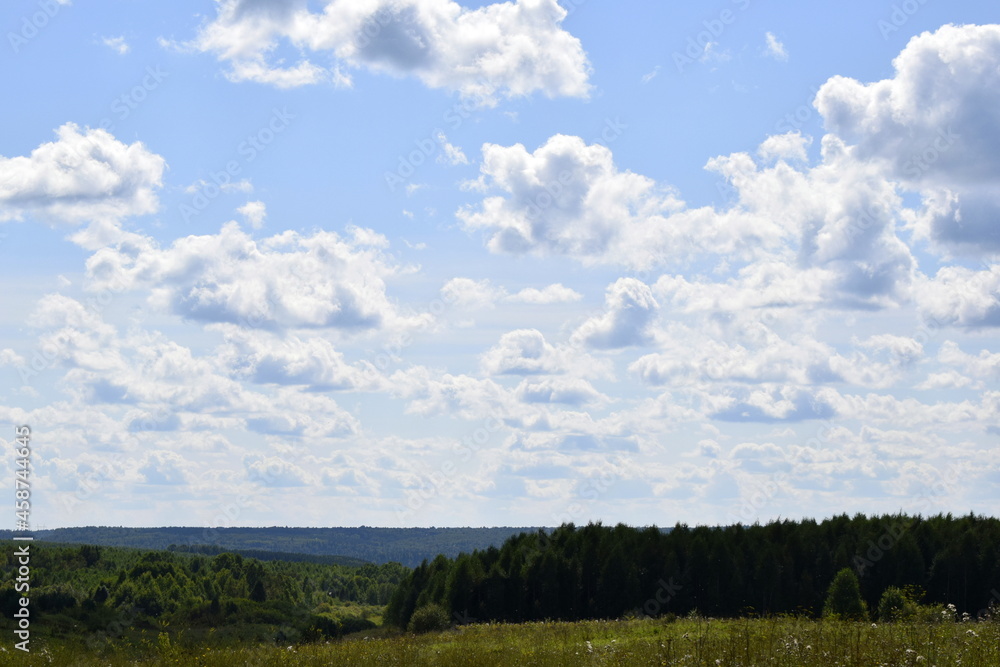 sky and clouds