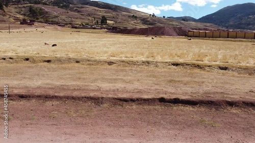 Video shoot  with drone in Sacred valley, Peru