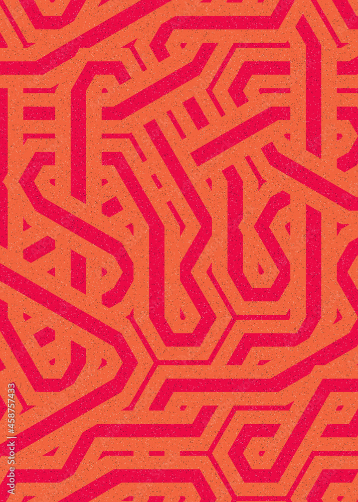 Colour Hexagon Tile Connection art background design illustration Colour Hexagon Tile Connection art background design illustration