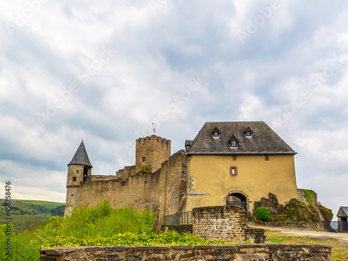 Ruins of the Castle of Bourscheid, Luxembourg