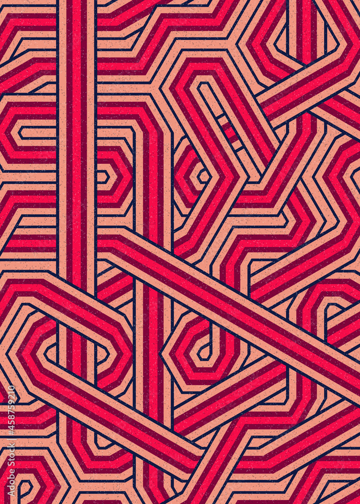 Colour Hexagon Tile Connection art background design illustration Colour Hexagon Tile Connection art background design illustration