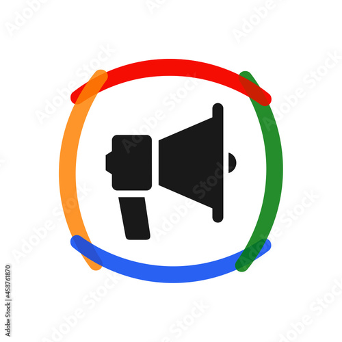 Mega Phone - Sticker