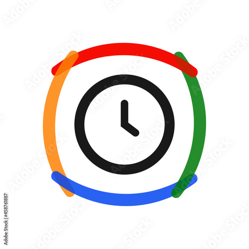Clock - Sticker