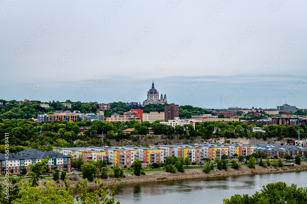 Views of St. Paul from the High Bridge Overlook