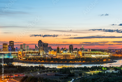 The capital of Kazakhstan, the city of Astana © Max Zolotukhin