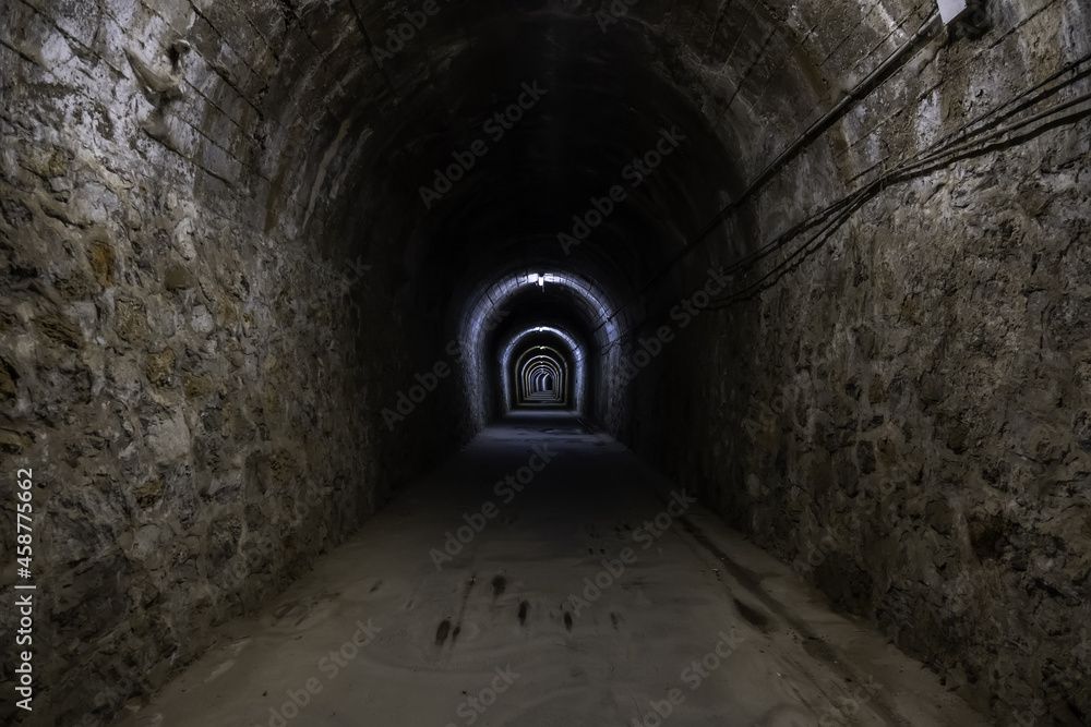 Old train tunnel