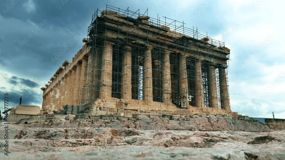 The Parthenon temple. Acropolis in Athens, Greece The Parthenon temple. Acropolis in Athens, Greece