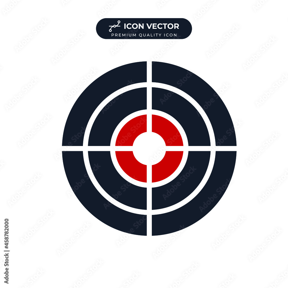 target icon symbol template for graphic and web design collection logo vector illustration target icon symbol template for graphic and web design collection logo vector illustration