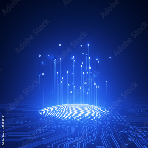 Fingerprint Biometry Binary Code