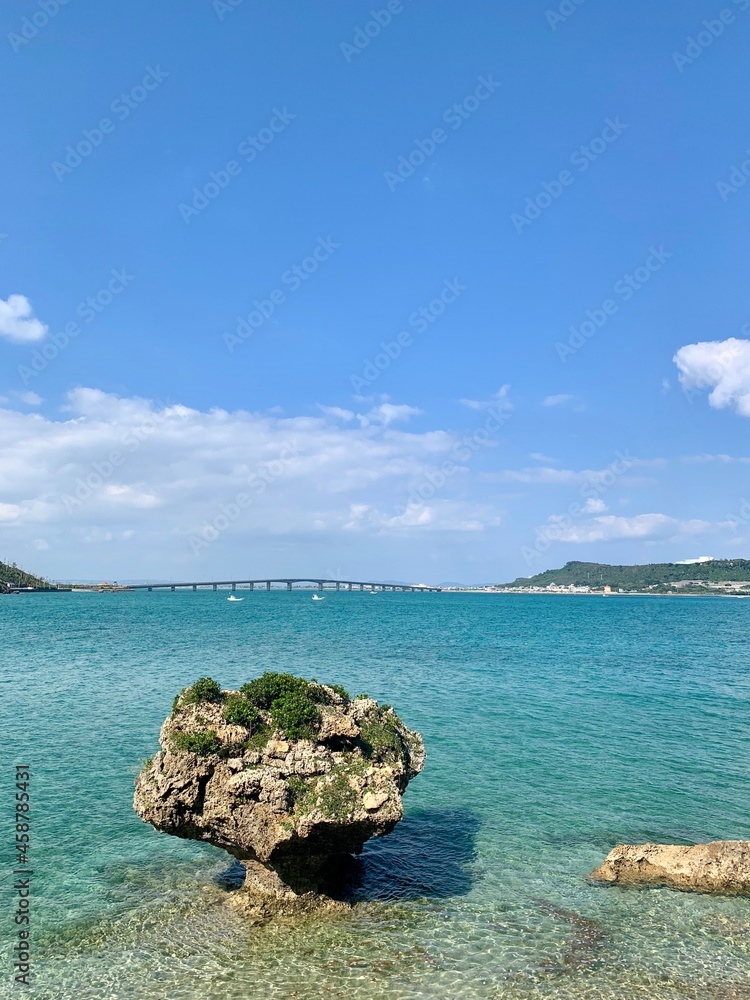 Naklejka premium アマミチュー 浜比嘉島 沖縄県