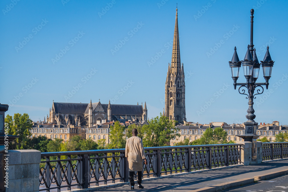 Cityscape of Bordeaux (France)