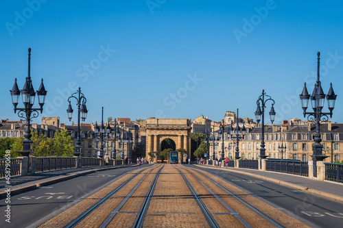 Cityscape of Bordeaux (France)