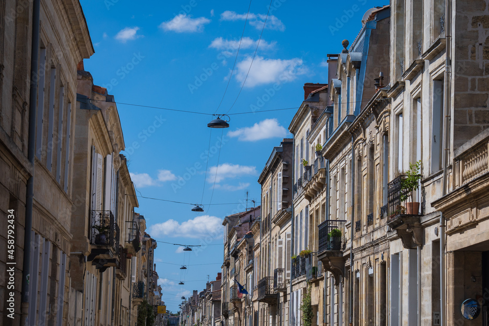 Cityscape of Bordeaux (France)