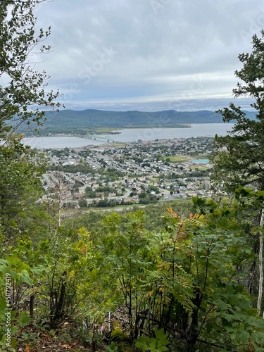 Overlooking the town of Campbellton,NB photo