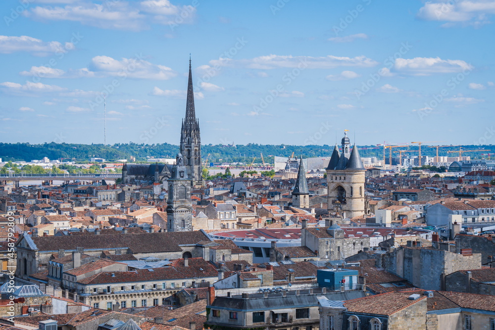 Cityscape of Bordeaux (France)