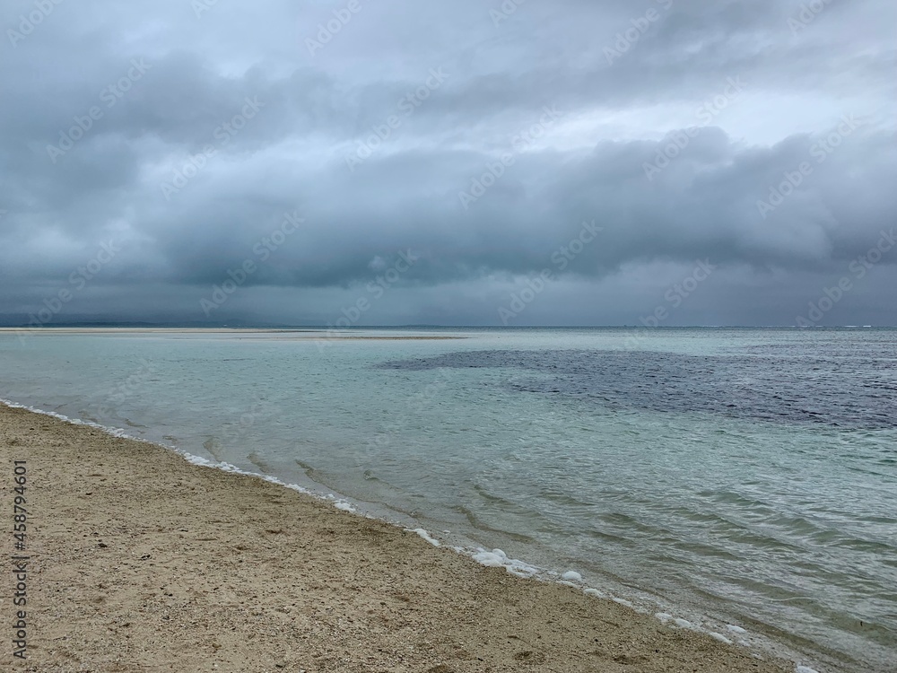 Obraz premium 竹富島 コンドイ浜 西表石垣国立公園 八重山諸島 沖縄県