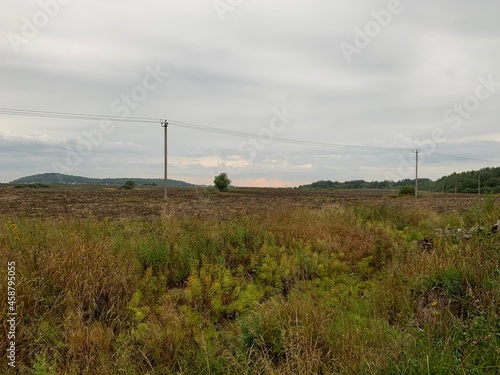 turbine in the mountains