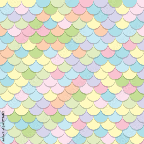 Fantasy mermaid scales pattern. Magic scales of a mermaid.