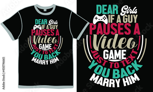 dear girls if a guy pauses a video game just to text you back marry him, guy pauses, dear girls, video game symbol, kiss marry kill game how to play