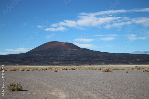 incredible volcanic and desert landscape of the Argentine Puna