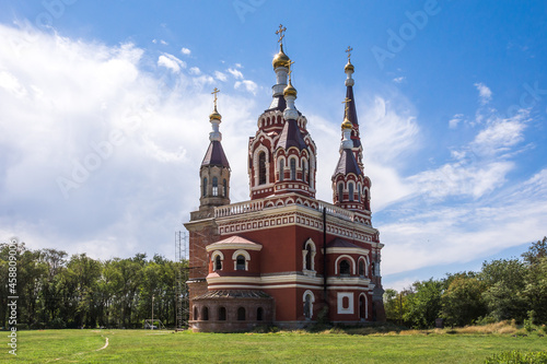 Church of the Holy Great Martyr Paraskeva named Friday in the Don village of Manychskaya, Rostov region, Russia