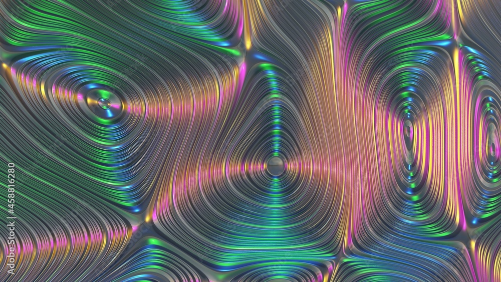 Rainbow waves Rainbow waves