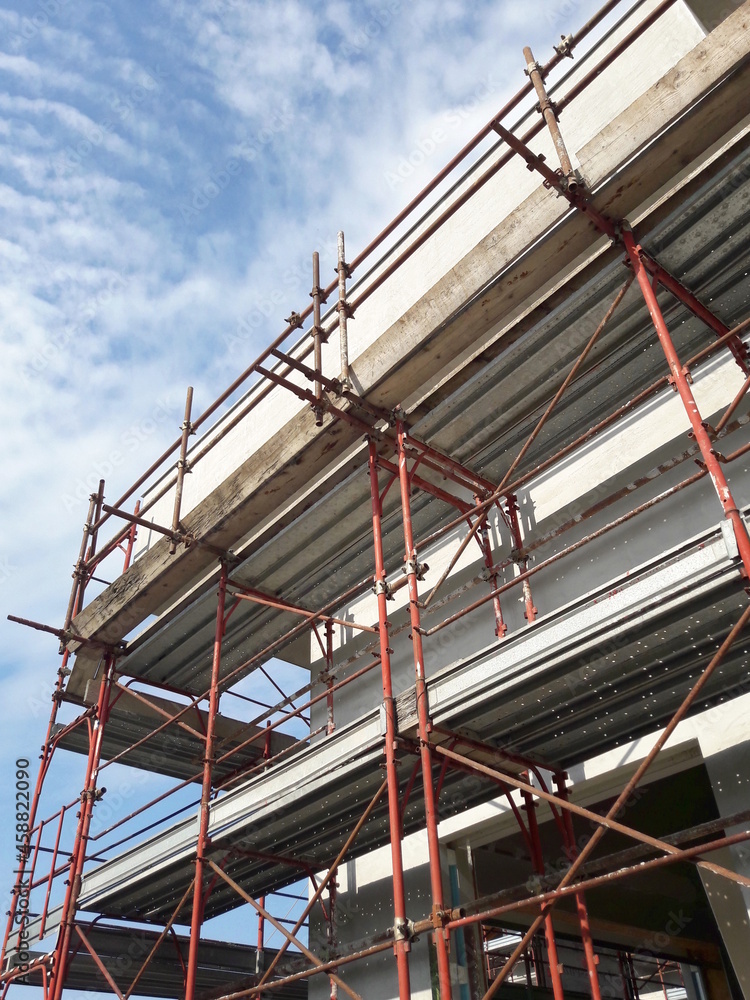 Lavori in corso nel cantiere edile Lavori in corso nel cantiere edile