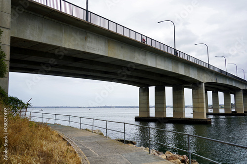 Photography View of Captain cook bridge from Sans Souci park.