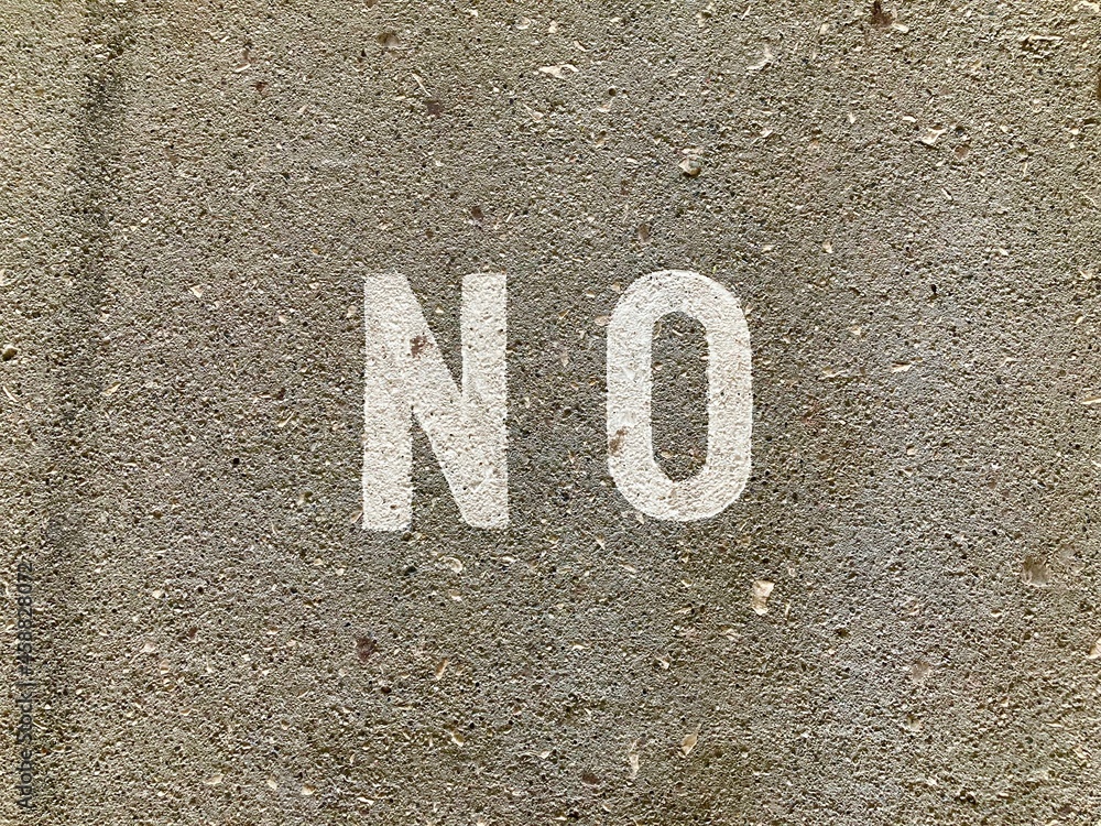 No inscription on asphalt No inscription on asphalt