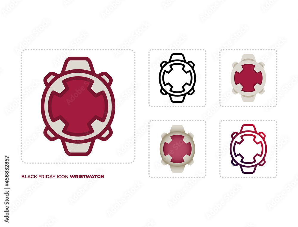 Black Friday Icon Wristwatch Black Friday Icon Wristwatch