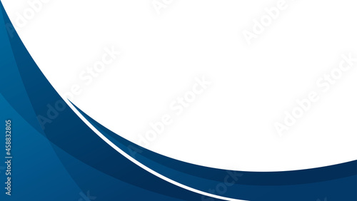 abstract blue wavy business background