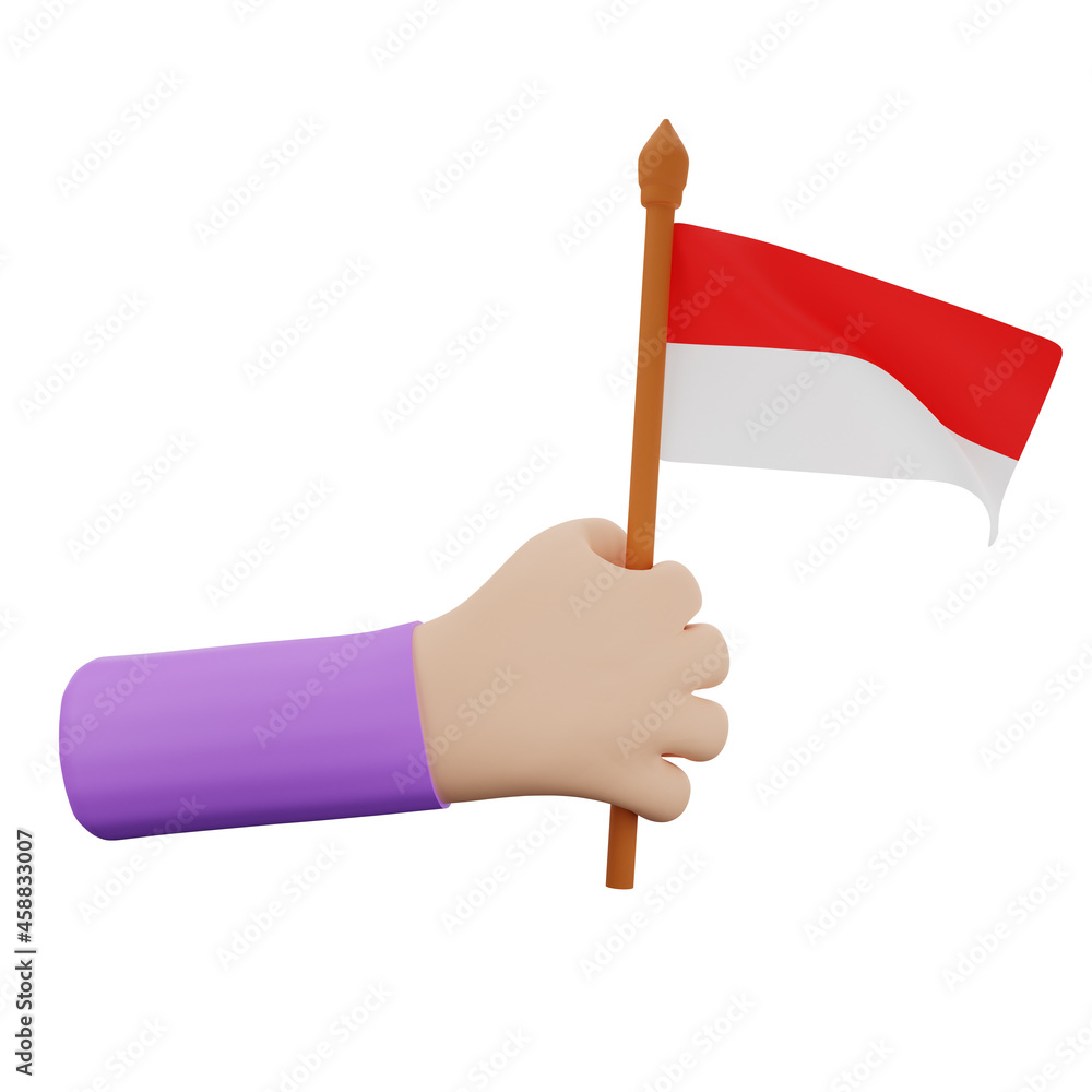 indonesia national day concept indonesia national day concept