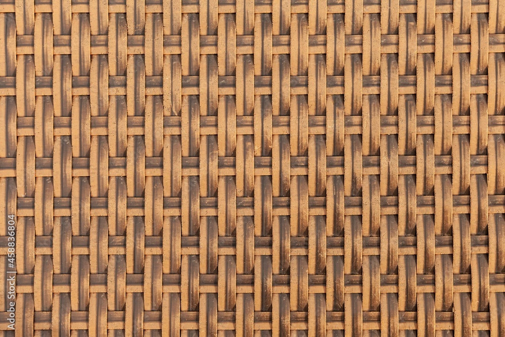 Brown rattan wooden table top pattern and background seamless Brown rattan wooden table top pattern and background seamless