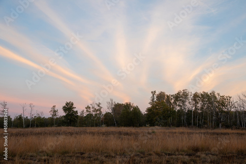 Wolken nach Sonnenaufgang