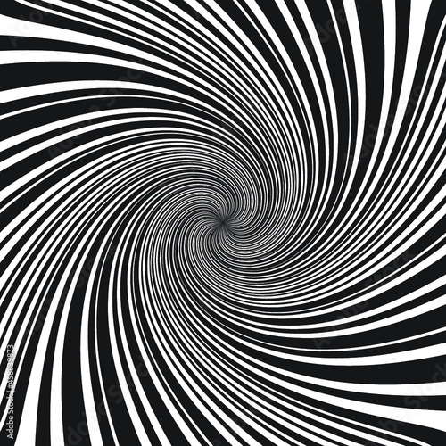 Twirled and twisted lines  vector art