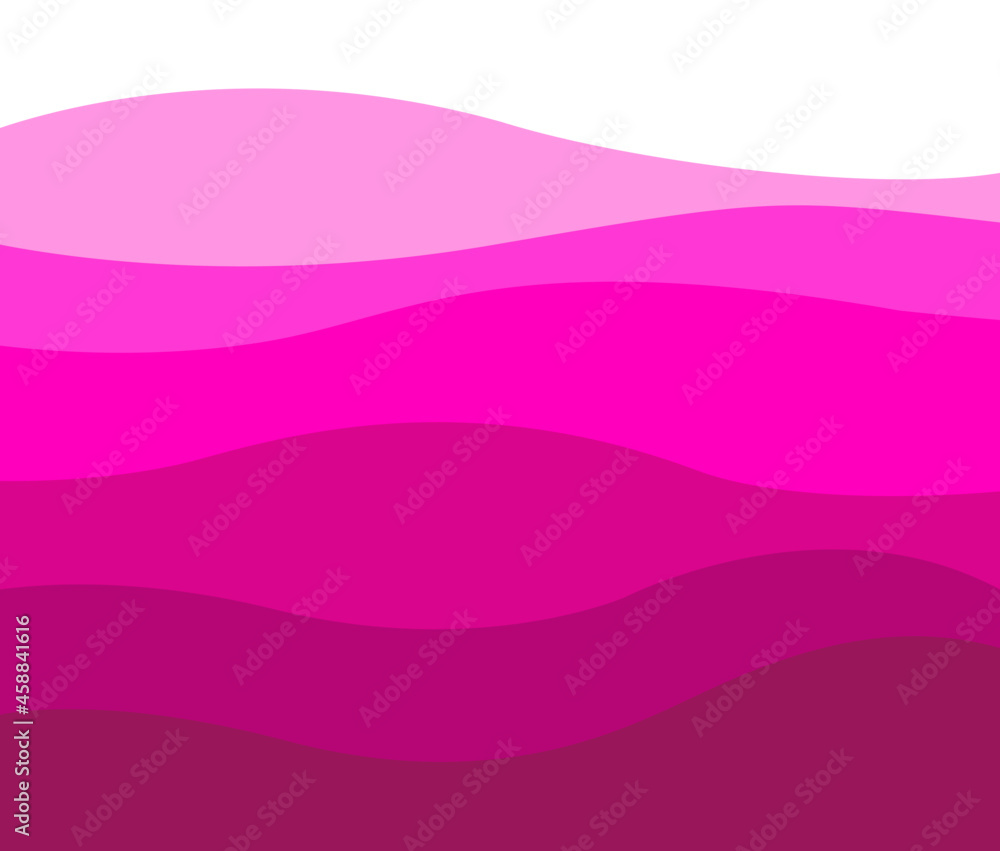 pink water or fluid with waves in different tones or mountains of a landscape with rose flowers - digital flat design background view from above pink water or fluid with waves in different tones or mountains of a landscape with rose flowers - digital flat design background view from above