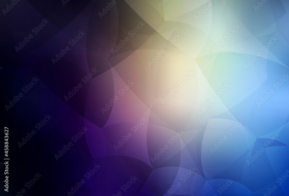 Dark Blue, Yellow vector background with polygonal style. Dark Blue, Yellow vector background with polygonal style.