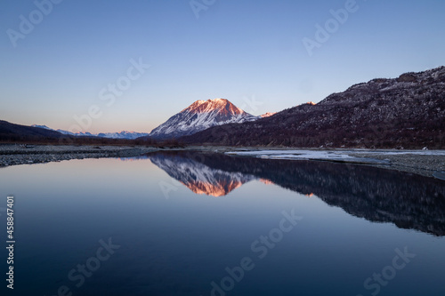 Alaska Mountain at Sunset © Jeremiah